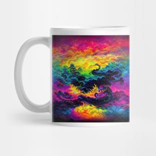 Dragon clouds Mug